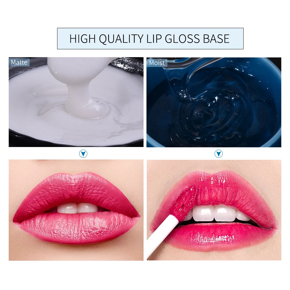 25ml Moisturing/Matte Lip Gloss Base for Lipgloss Diy Liquid Lipstick Handmade Vegan Base Oil with Glitter Shiny Lips Glitters - Image 6