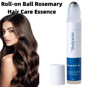 Bodywise Roll-on Ball Rosemary Hair Care Essence-25ml Rosemary Anti Hair Loss Scalp Serum-Long-lasting Strengthening Hair Care