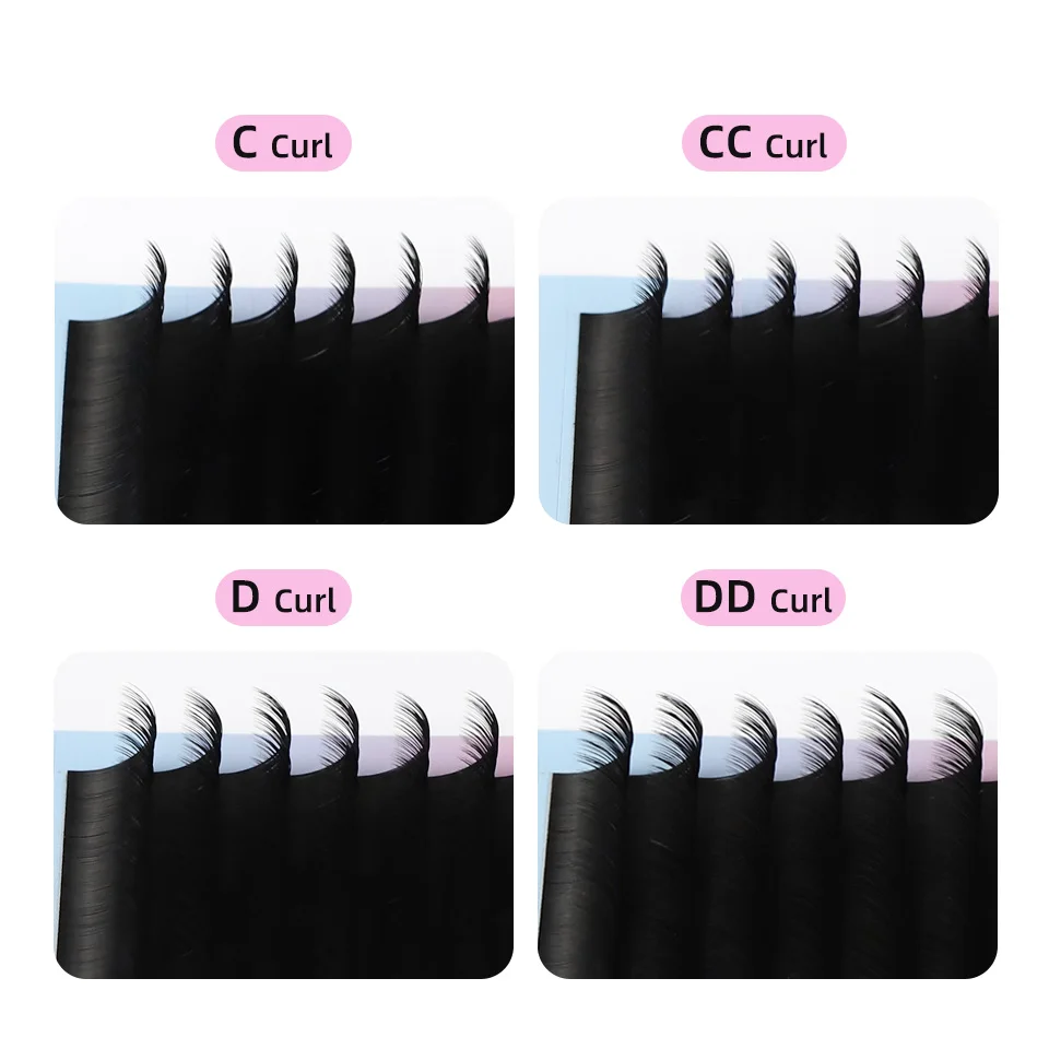 RUJADE 5 Case Wholesale Premium Silk Vegan Friendly Individual Lashes Soft Fluffy Matte Black Cilia 03 05 07 Russian Volume Lash - Image 5