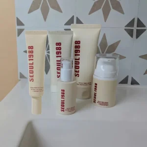 Seoul 1988 Retinol Ginseng Eye & Face Cream Serum Set Firming Moisturizing Anti-aging Diminish Lines Wrinkles Skin Care Essence