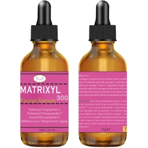 2pcs Matrixyl 3000 + Hyaluronic Acid + Organic Vitamin C Serum for Face, Facial Skin Serum Skin Care Products