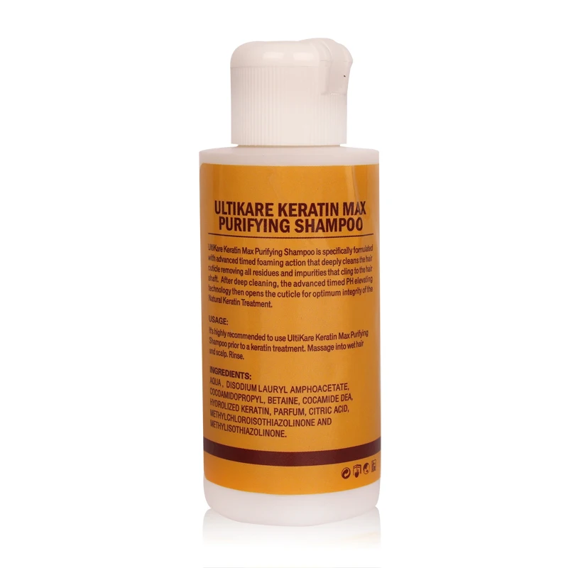 Brazil 300ml Keratin 12% Formalin Hair Treatment For Damaged Curly Hair+100ml Purifying+Free GIft - Image 3