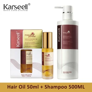 ‌Karseell Cold-Pressed Moroccan Argan Hair Oil Weightless Repair & Nourishment for Damaged Hair