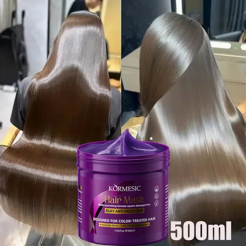 Magical Keratin Hair Mask 5 Seconds Repair Damaged Frizzy Hair Soft Smooth Shiny Nutrition Deep Moisturize Nourishing Hair Care - Image 3
