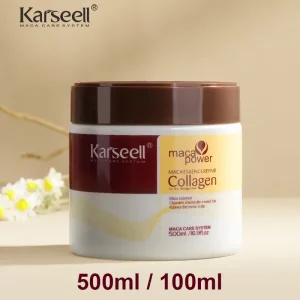 Karseell Collagen Hair Treatment Deep Repair Conditioning Argan Oil Hair Mask Essence for Dry Damaged Hair 100ml/500ml