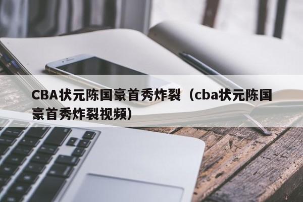 CBA状元陈国豪首秀炸裂（cba状元陈国豪首秀炸裂视频）